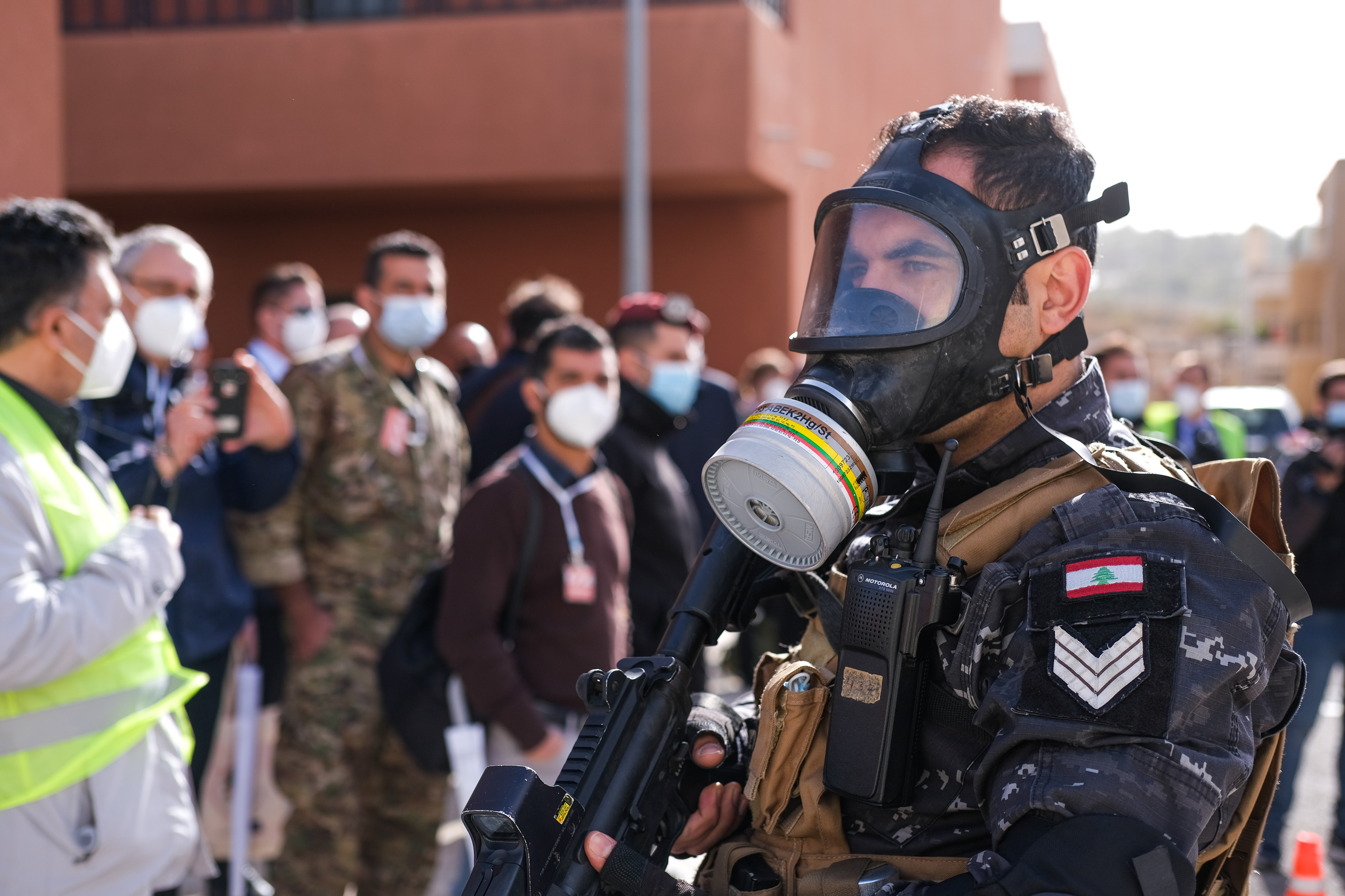 Lebanon's CBRN counter terrorism field exercise, 2021 - 11