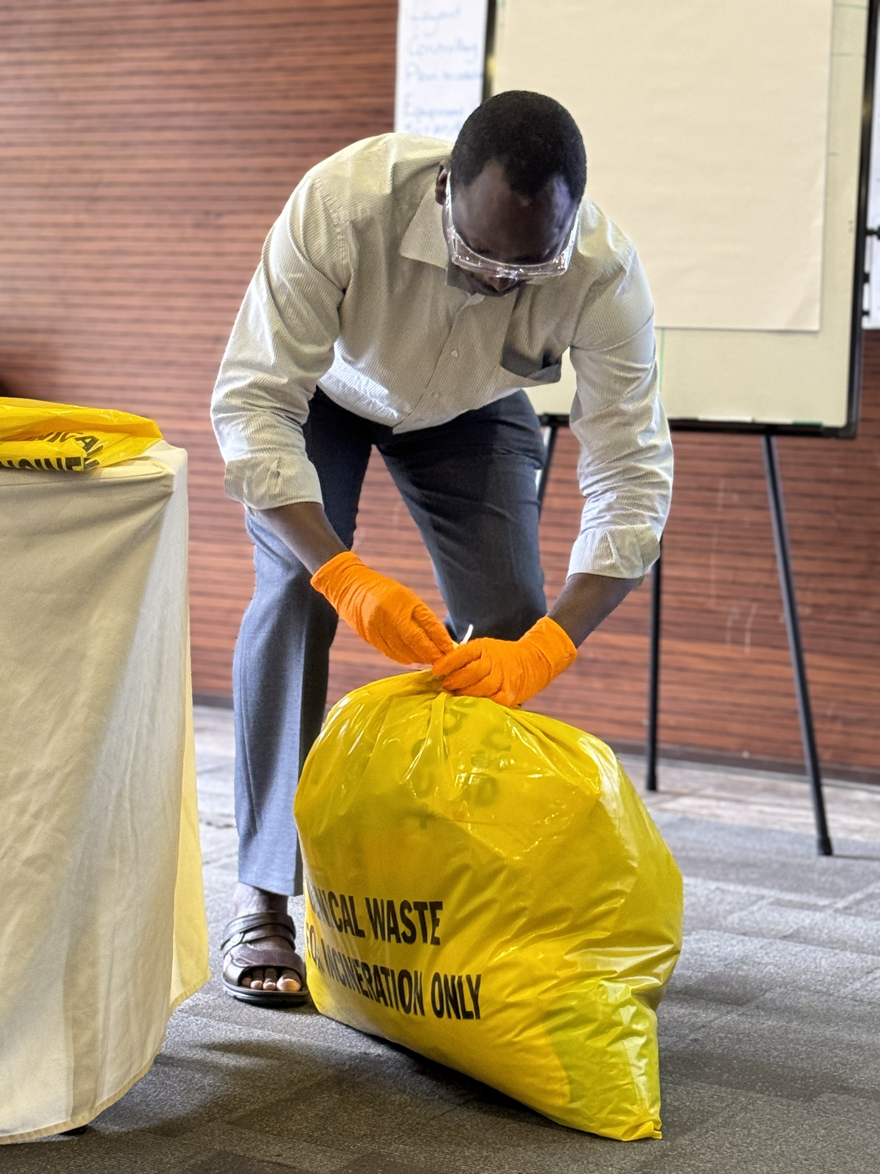 Train the Trainer for Seychelles and Kenya: ‘Biological waste management and dealing with infectious waste incidents’ 21