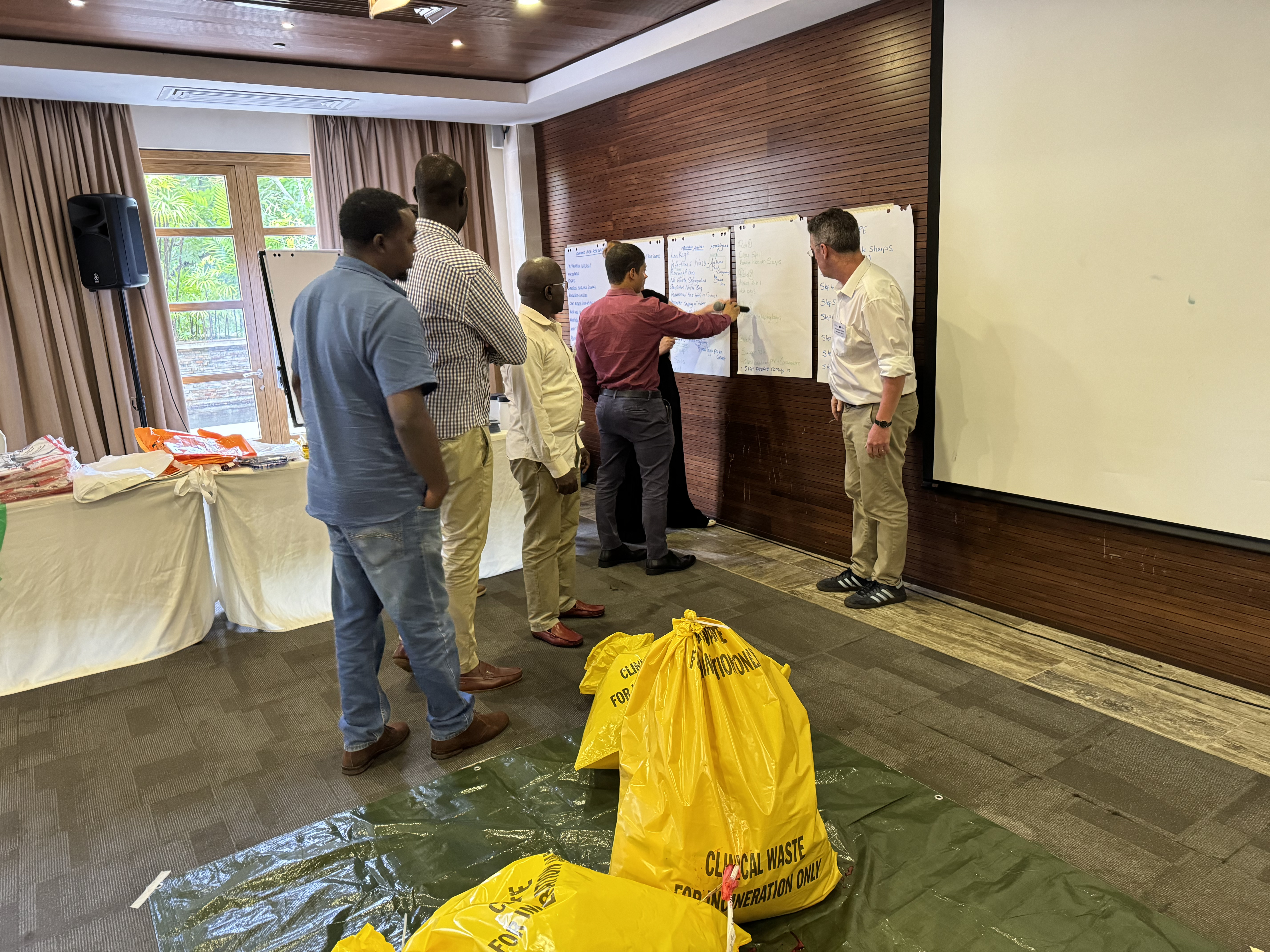 Train the Trainer for Seychelles and Kenya: ‘Biological waste management and dealing with infectious waste incidents’ 28