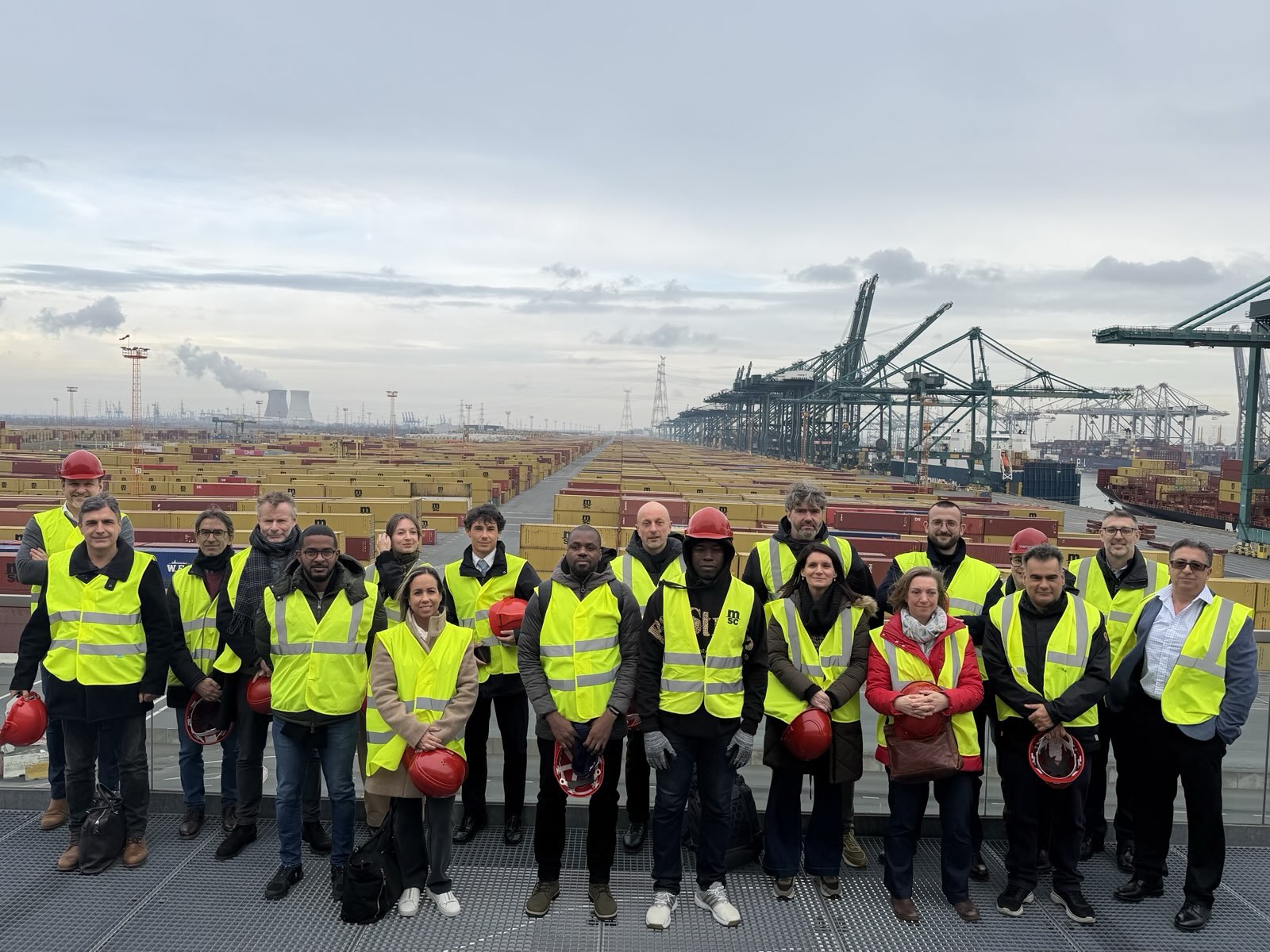 SEACOP Visit to Antwerp port