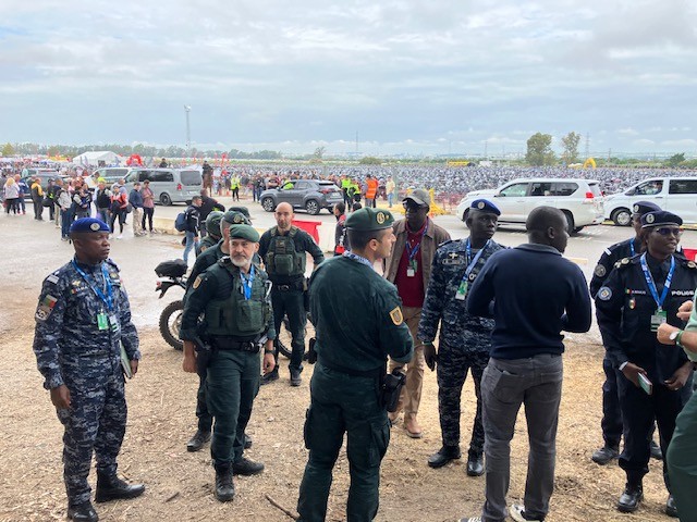 “Public Spaces +” Senegalese law enforcement delegation study visit to the Motorcycle Grand Prix in Jerez de la Frontera (Spain)