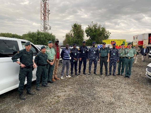 “Public Spaces +” Senegalese law enforcement delegation study visit to the Motorcycle Grand Prix in Jerez de la Frontera (Spain)