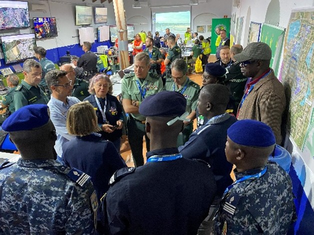 “Public Spaces +” Senegalese law enforcement delegation study visit to the Motorcycle Grand Prix in Jerez de la Frontera (Spain)
