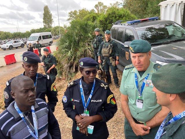 “Public Spaces +” Senegalese law enforcement delegation study visit to the Motorcycle Grand Prix in Jerez de la Frontera (Spain)