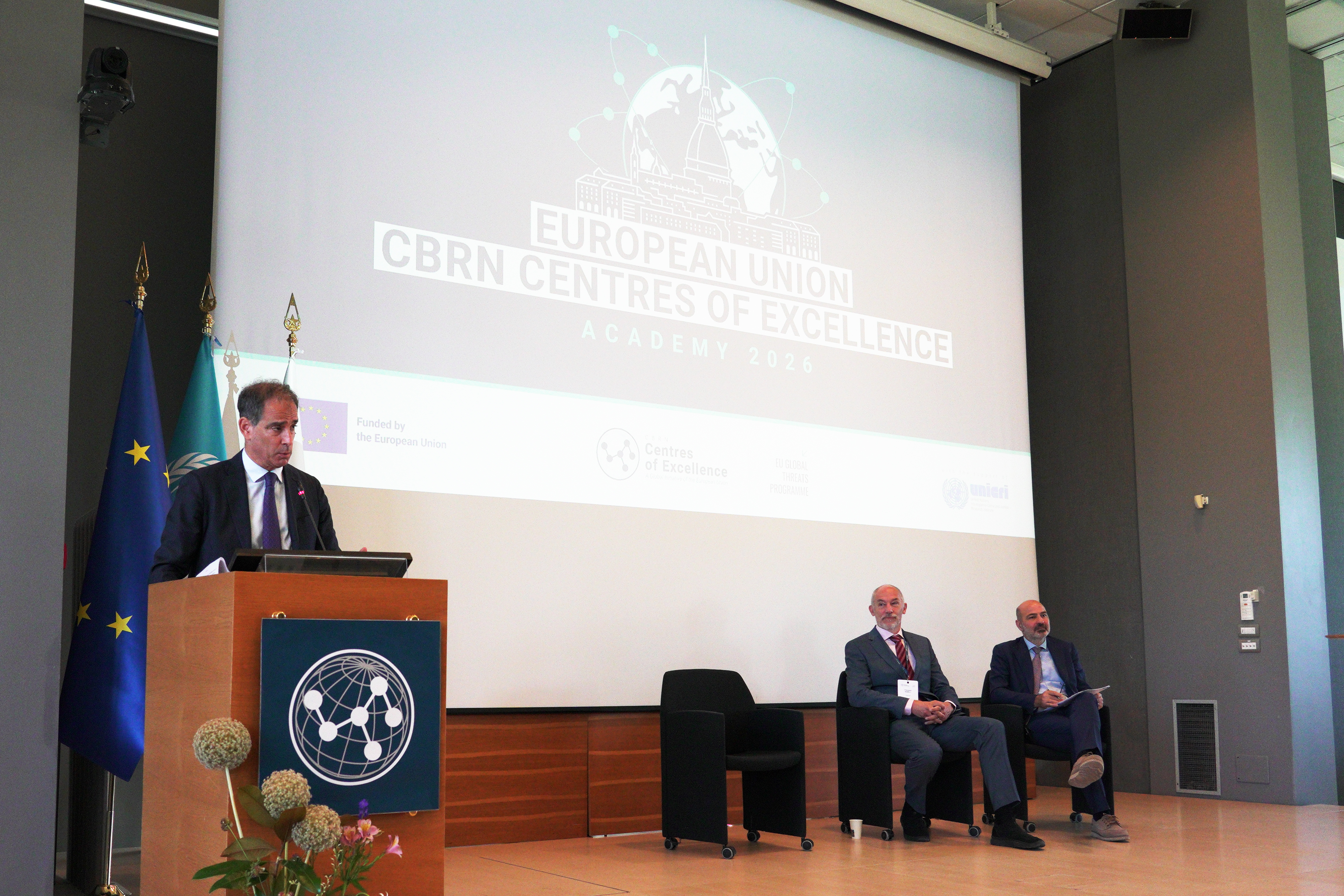Global Security: over 70 Countries at the European Union CBRN Academy at the UN campus in Turin