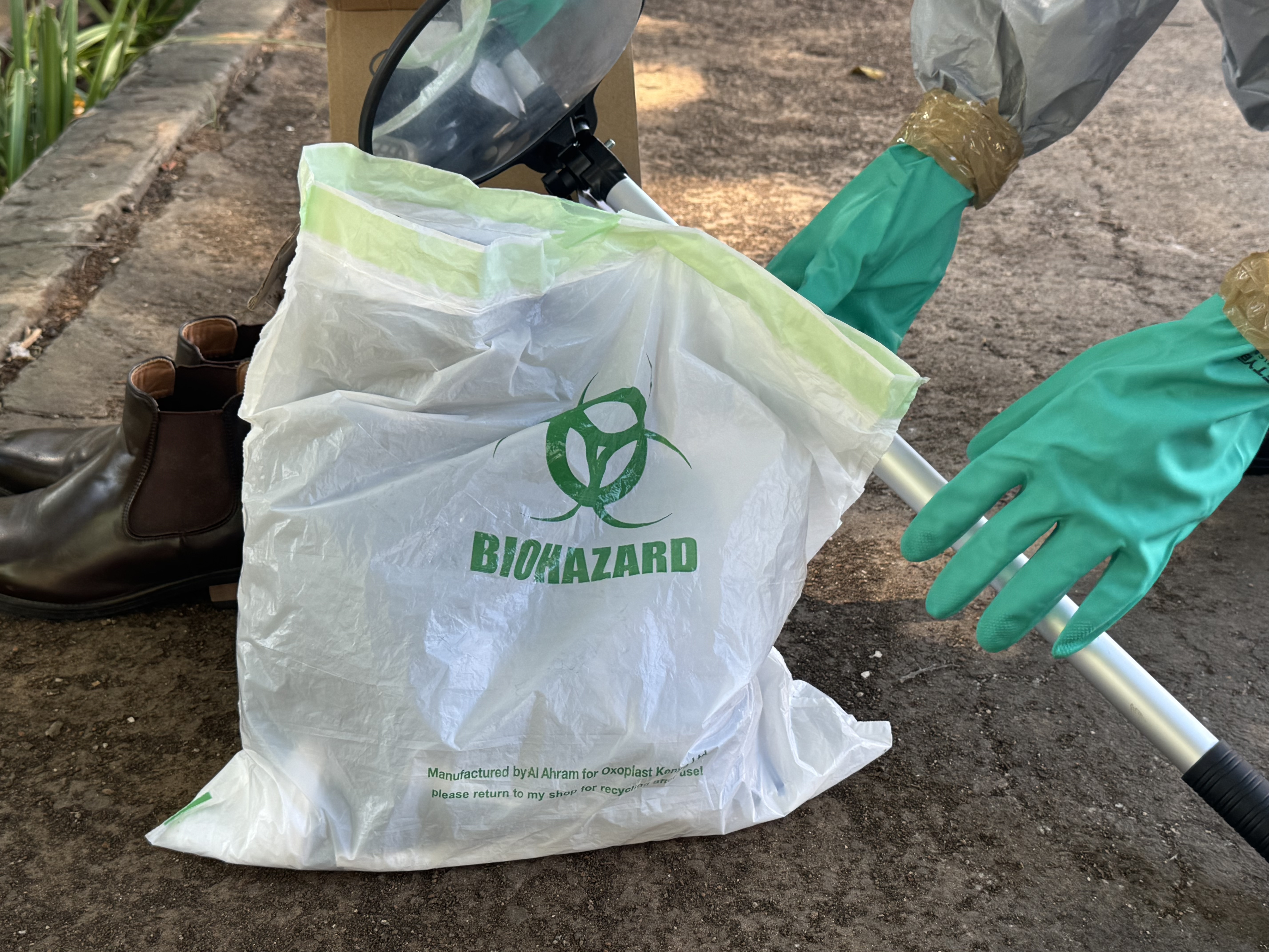 22 biosecurity professionals from 11 East and Central African countries faced a scenario training together as part of the Regional Field Training Exercise (FTX ECA 26) organised jointly by Projects 106 and 99 of the EU CBRN CoE.