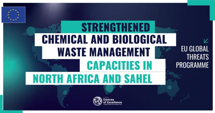 Strengthened chemical and biological waste managament capacities in North Africa and Sahel