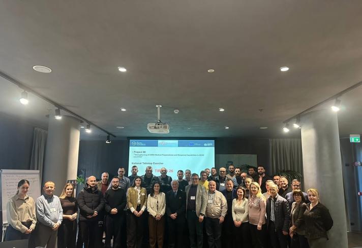 Albania Strengthens CBRN Emergency Medical Preparedness through National Table-top Exercise with EU CBRN CoE Support