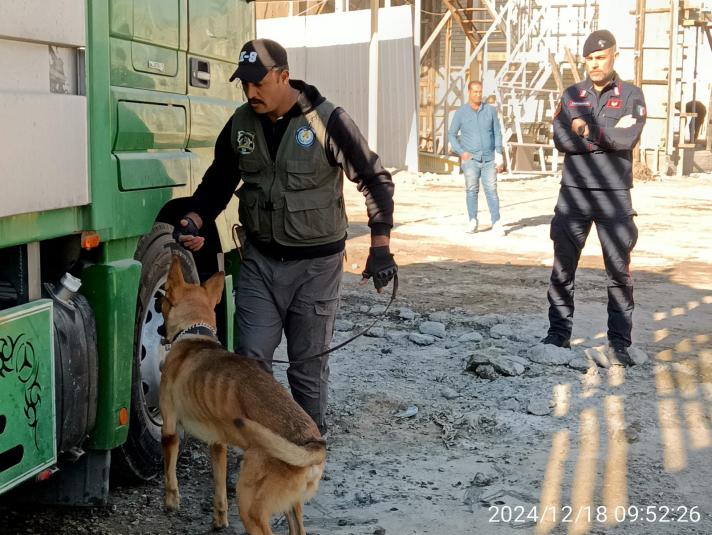 Strengthening Iraq’s Anti-Narcotics Capacity through K9 Handler Training and Operational Readiness in Baghdad