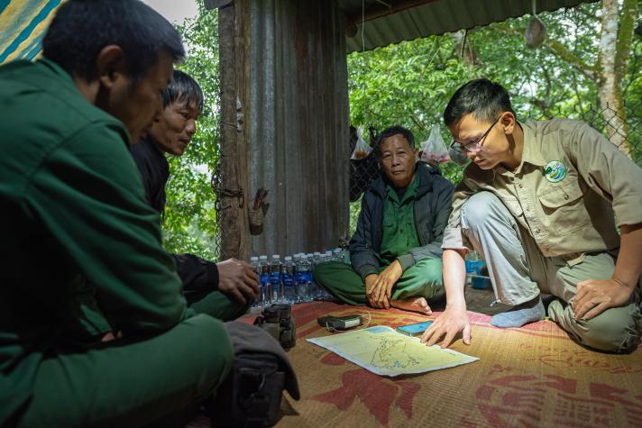 Vietnam, patrol team route planning