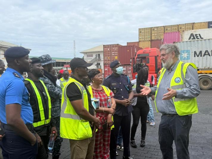Inspection training in Ghana