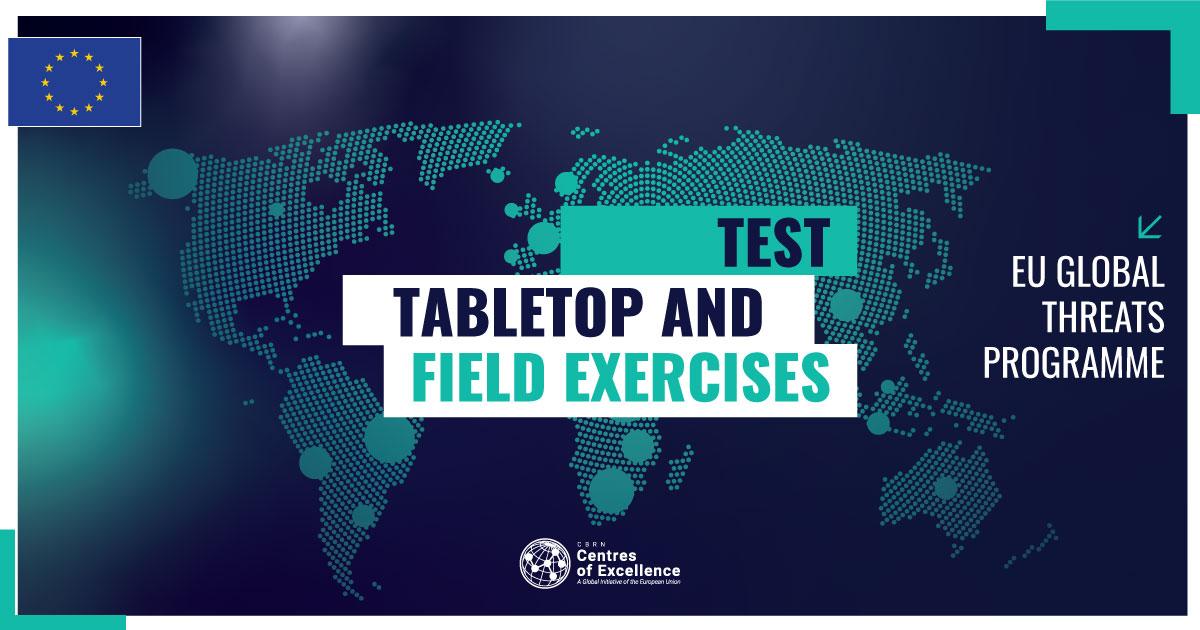 Project 106: TEST - CBRN Tabletop and Field Exercises, Simulations ...
