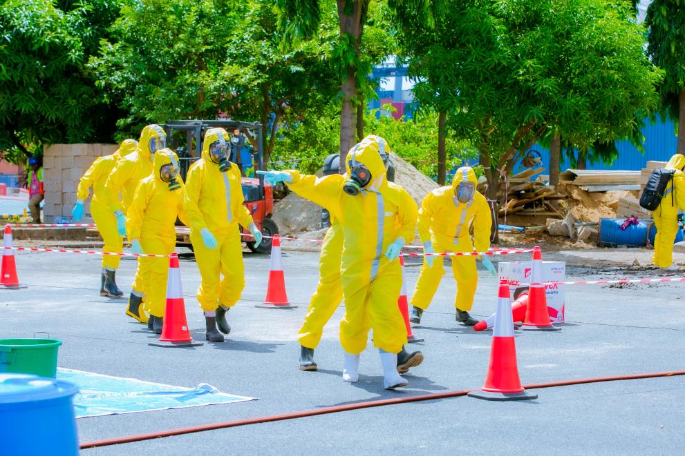 Tanzania's CBRN field exercise at Port of Dar es Salaam 27