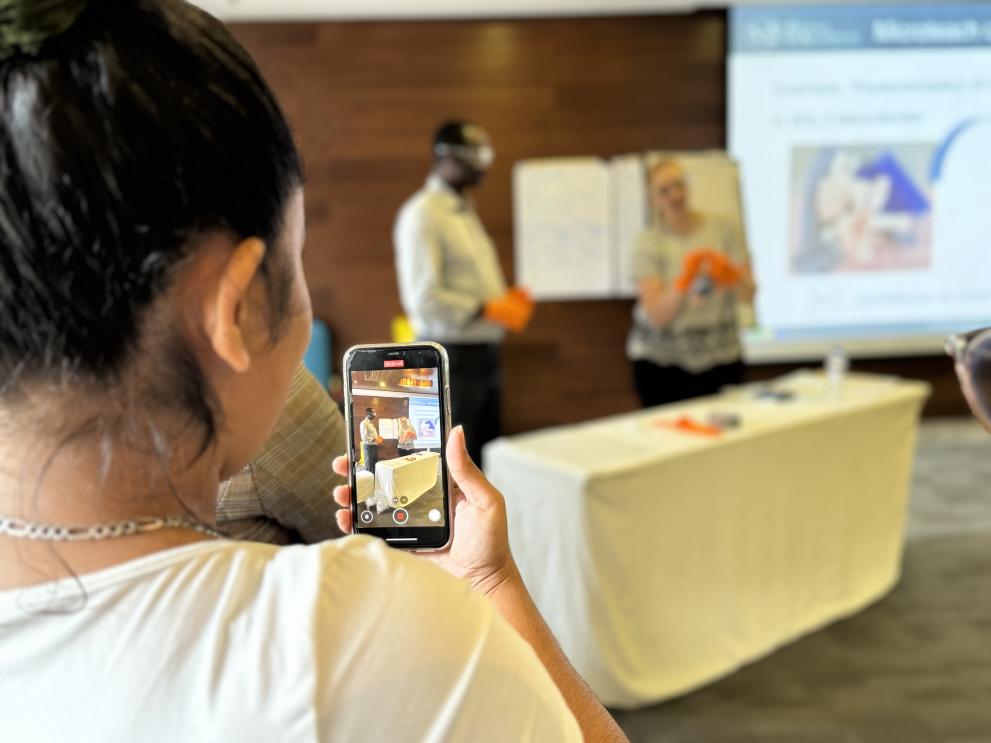 Train the Trainer for Seychelles and Kenya: ‘Biological waste management and dealing with infectious waste incidents’ 15