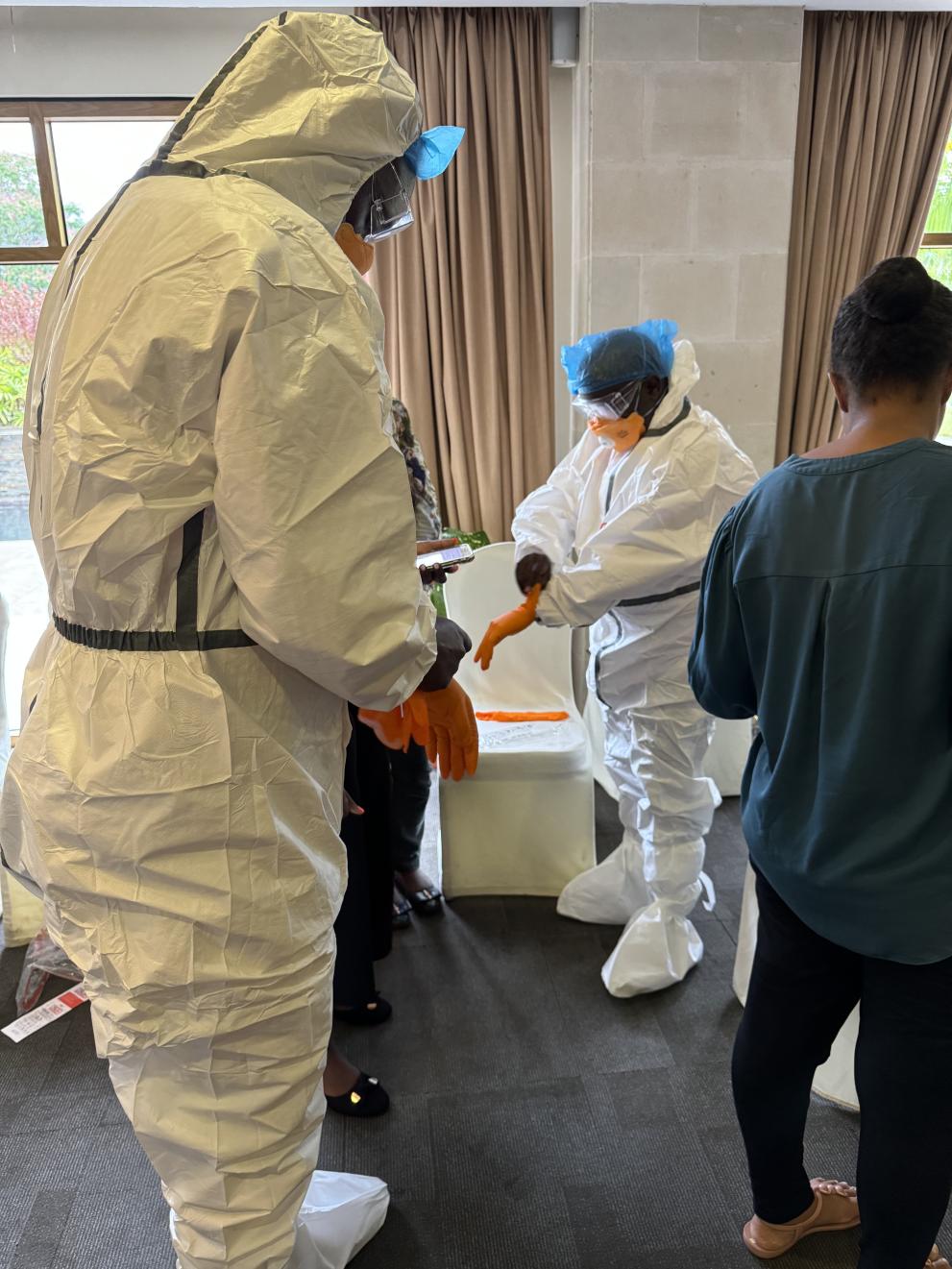 Train the Trainer for Seychelles and Kenya: ‘Biological waste management and dealing with infectious waste incidents’ 29