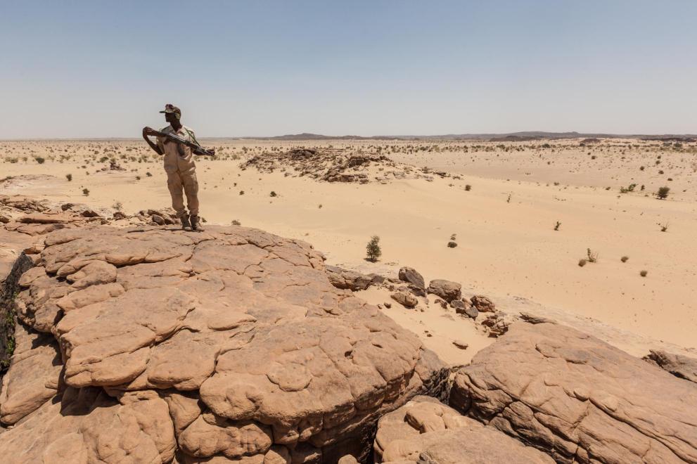 Security in Sahel, border patrol