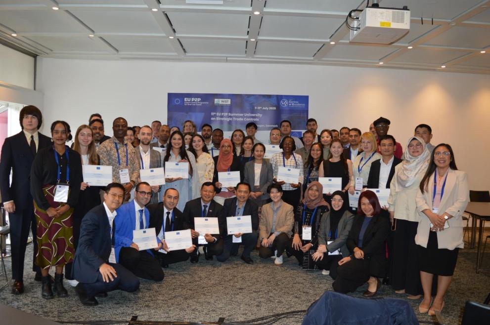 EU P2P Summer University group photo