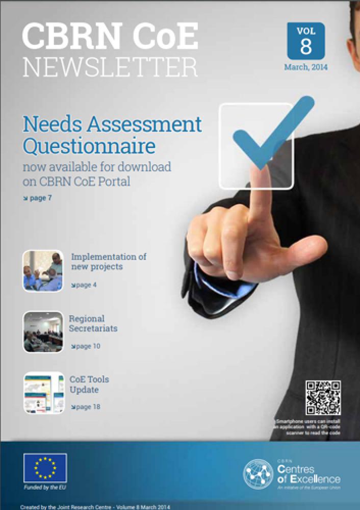 Thumbnail of CBRN CoE Newsletter Volume 8