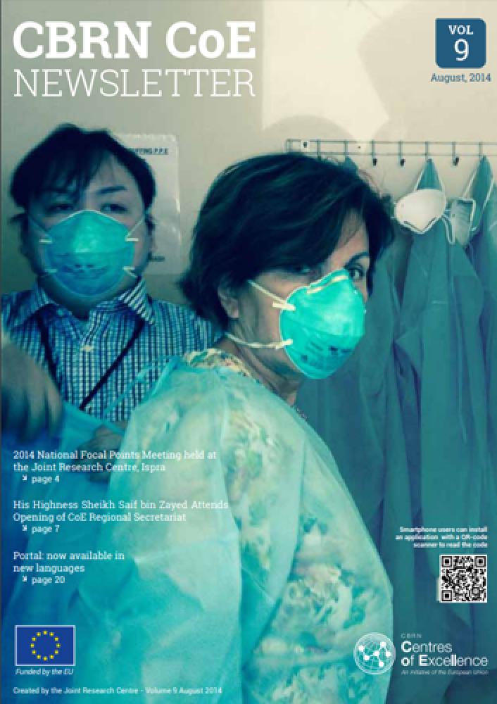 Thumbnail of CBRN CoE Newsletter Volume 9