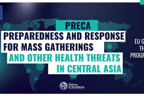 Preparedness and response for mass gatherings and other health threats in central asia