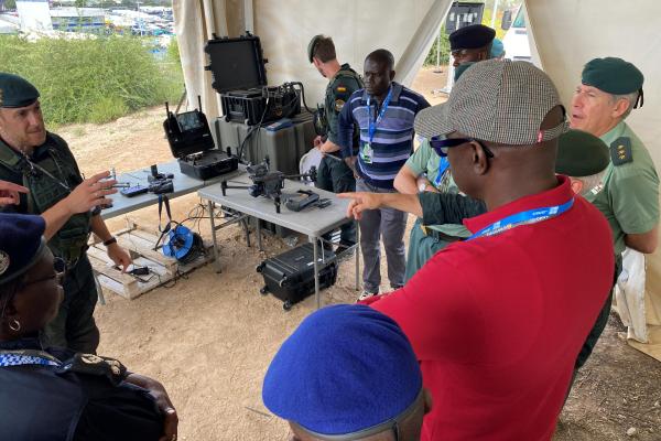 “Public Spaces +” Senegalese law enforcement delegation study visit to the Motorcycle Grand Prix in Jerez de la Frontera (Spain)