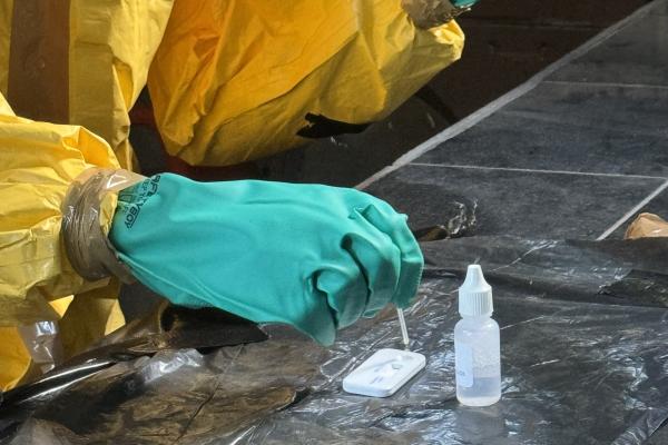 22 biosecurity professionals from 11 East and Central African countries faced a scenario training together as part of the Regional Field Training Exercise (FTX ECA 26) organised jointly by Projects 106 and 99 of the EU CBRN CoE.