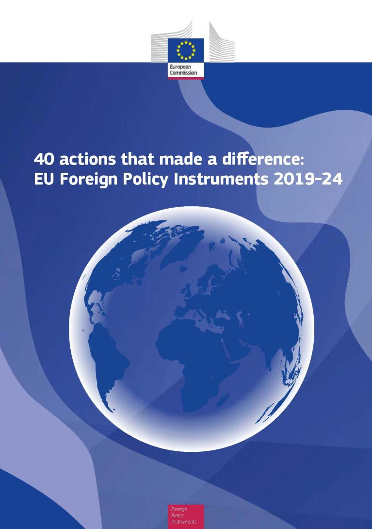 40 actions that made a difference: EU Foreign Policy Instruments 2019-24 Front