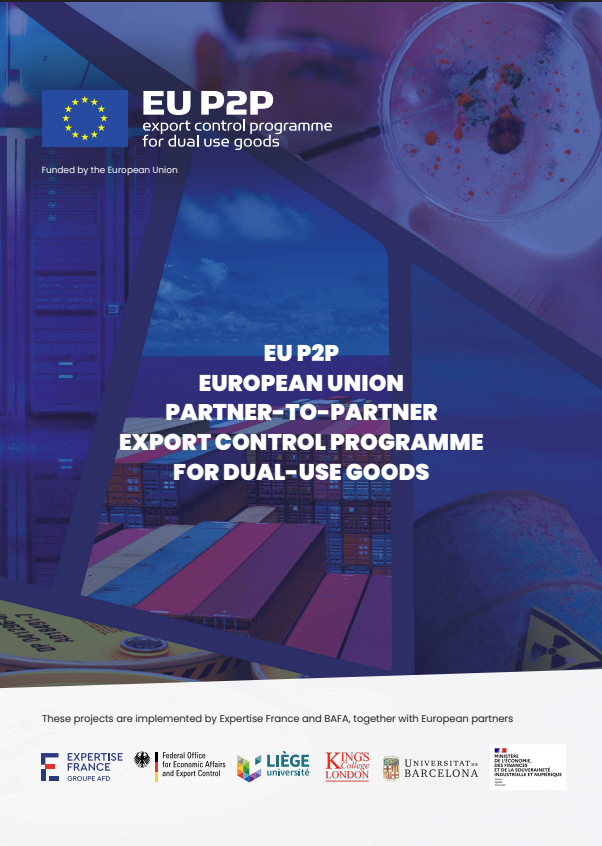 EU P2P Export Control Programme for Dual-Use Goods Brochure